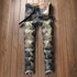 Retro Personality Straight Pants Mid Waist Men's Ripped Jeans